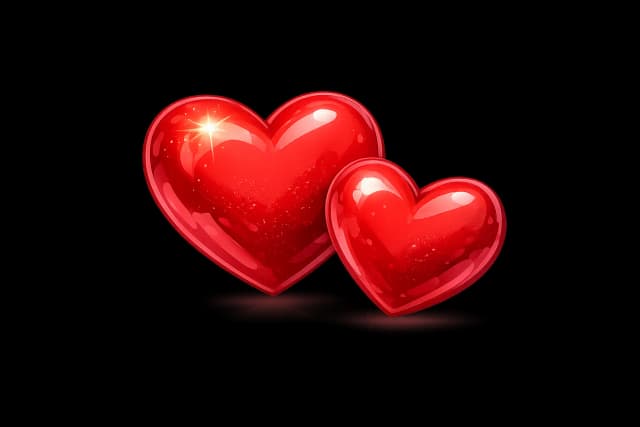 Red Heart valentine day love Romantic png