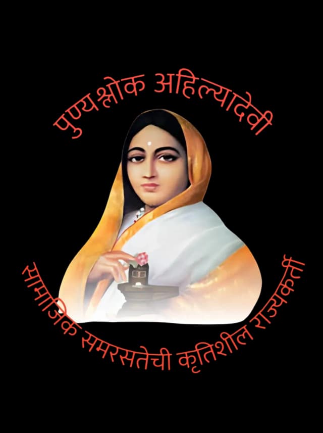 Punyashlok Ahilyadevi, Samajik samrastechi krutishil Rayakarti png