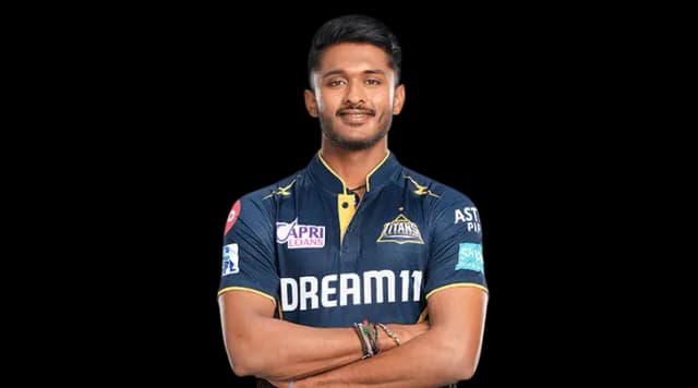 Sai Sudarshan Indian Cricketer, Gujrat Titan Opener, IPL png